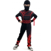 Fantasia Ninja Dark Infantil Sulamericana - Fantasias Infantis