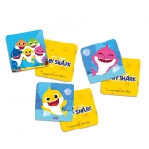 Lembrancinha Jogo da Memória Baby Shark c/4 Cromus - Temas Infantis