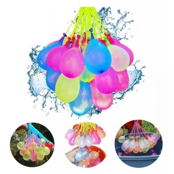 Kit Balão de Água Guerra de Bexigas c/111