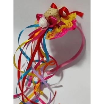 Tiara Junina Mini Chapéu Sortida
