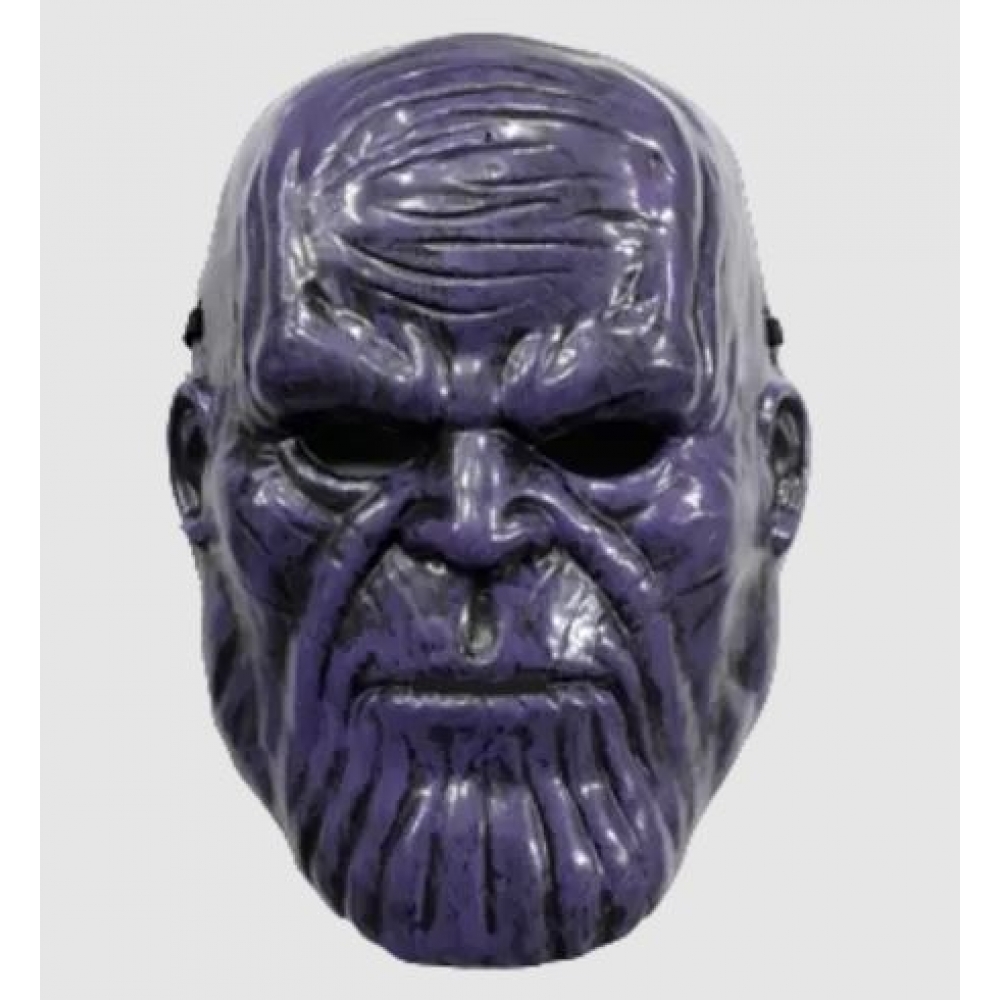Máscara Plástica Vingadores Vilão Thanos - Máscaras