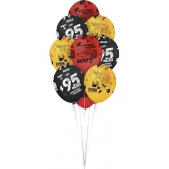 Balão Premium 12 Carros Disney c/10 Regina Festas