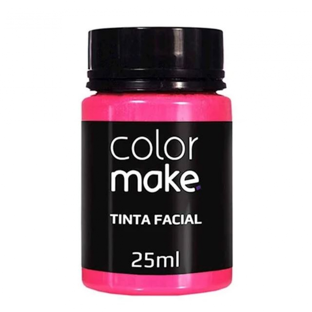 Tinta Facial Líquida 35ml Colormake Profissional - Pink