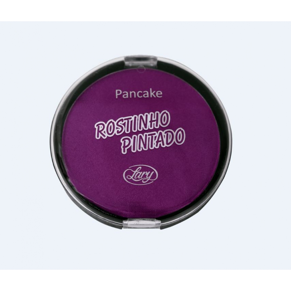 Pancake em Pó 10g Roxo Rostinho Pintado - Maquiagem