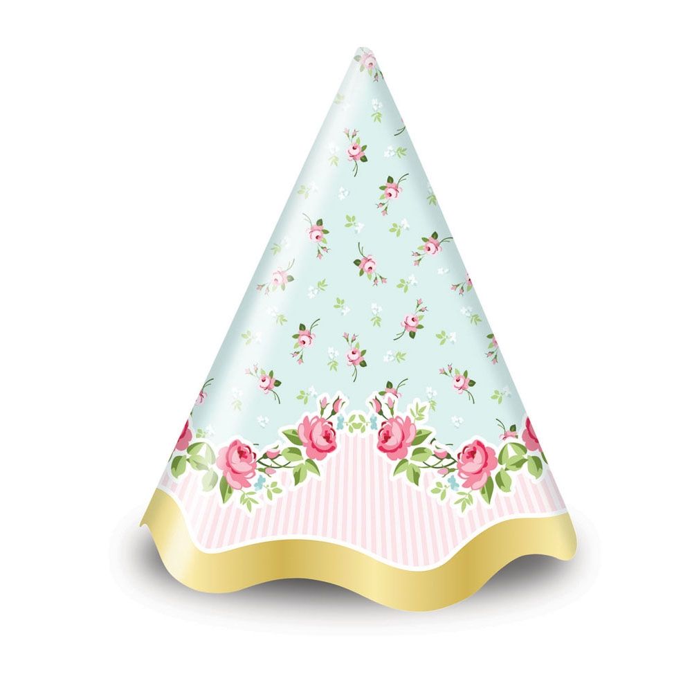 Chapéu Cone Jardim Encantado c/8 Junco - Infantis