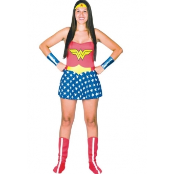 Fantasia Mulher Maravilha Adulto Sulamericana