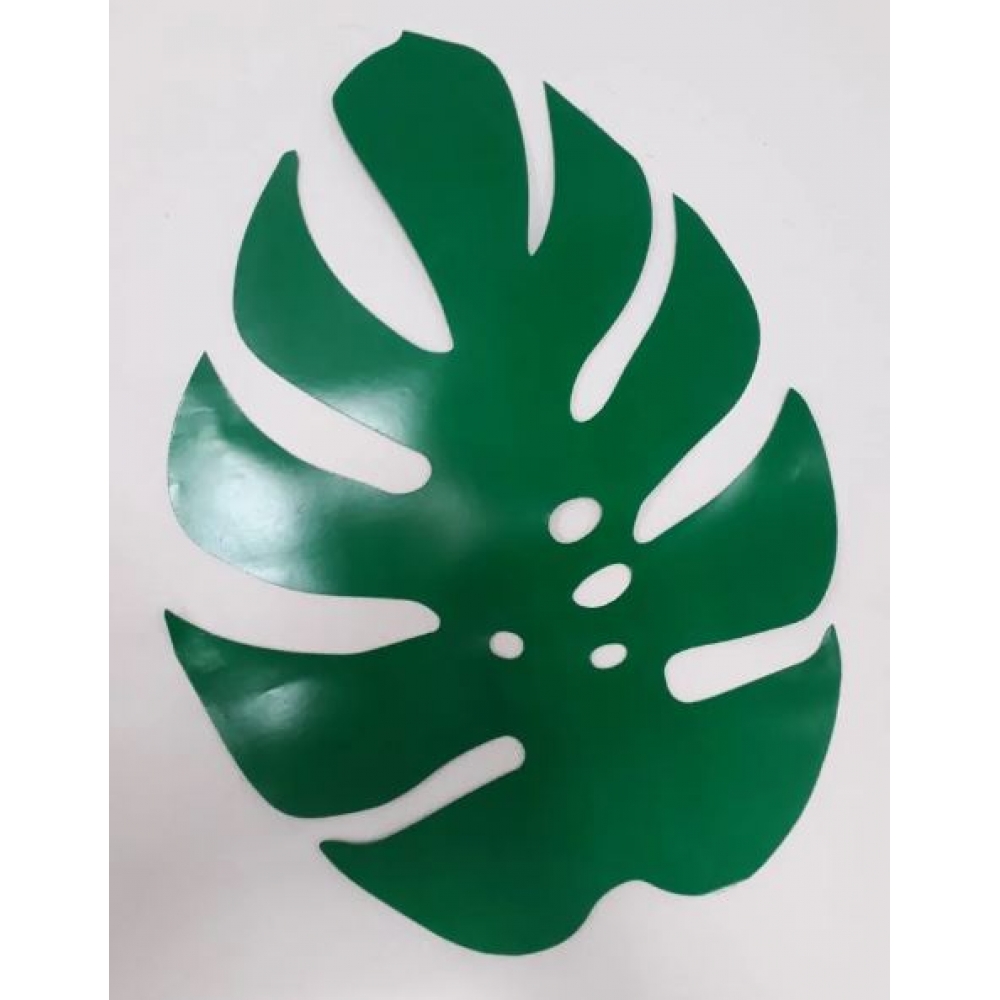 Enfeite Folha Costela de Adão Grande c/4 Girotoy - Decoração de papel