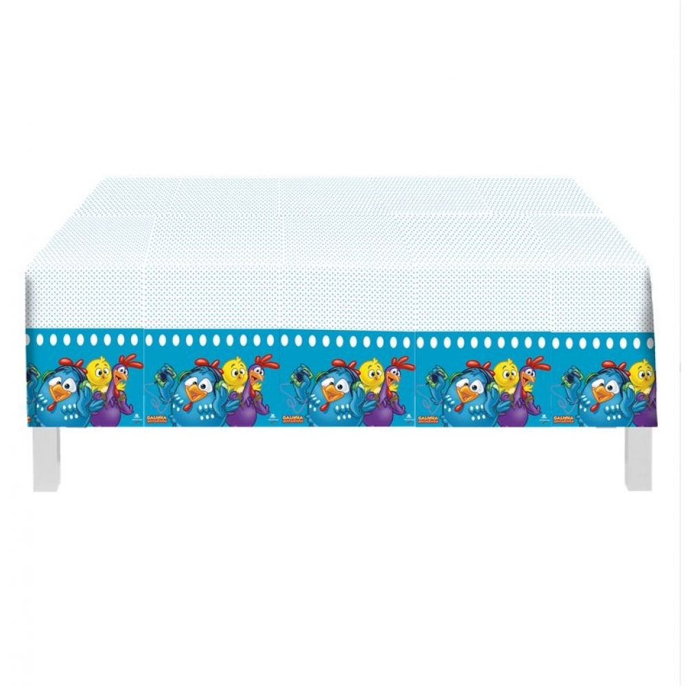 Toalha Plástica de Mesa Galinha Pintadinha Festcolor - Temas Infantis
