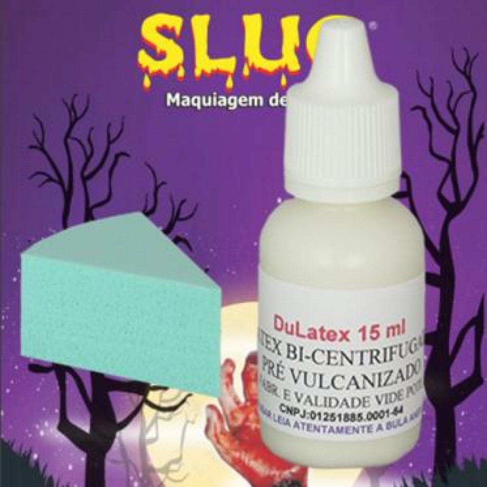 Látex Bi - Centrifugado Pré Vulcanizado 15ml Dulatex Slug - Maquiagem