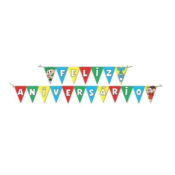 Faixa Decorativa Turma da Mônica Festcolor - Temas infantis