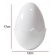 Ovo Acrílico Branco 17cm Unidade - Embalagens