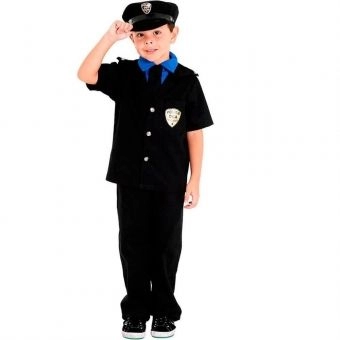 Fantasia Policial Infantil Sulamericana