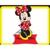 Enfeite de Mesa E.V.A Minnie Piffer - Temas Infantis