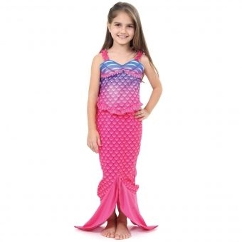 Fantasia Vestido Sereia Infantil Sulamericana