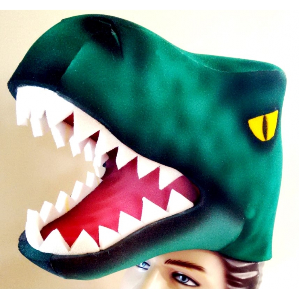 Chapéu Dinossauro em Espuma - Acessórios para fantasias