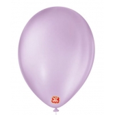 Balão 9 Liso Lilás Baby c/50 São Roque - Balões