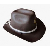 Chapéu Cowboy E.V.A Marrom Adulto - Chapéus