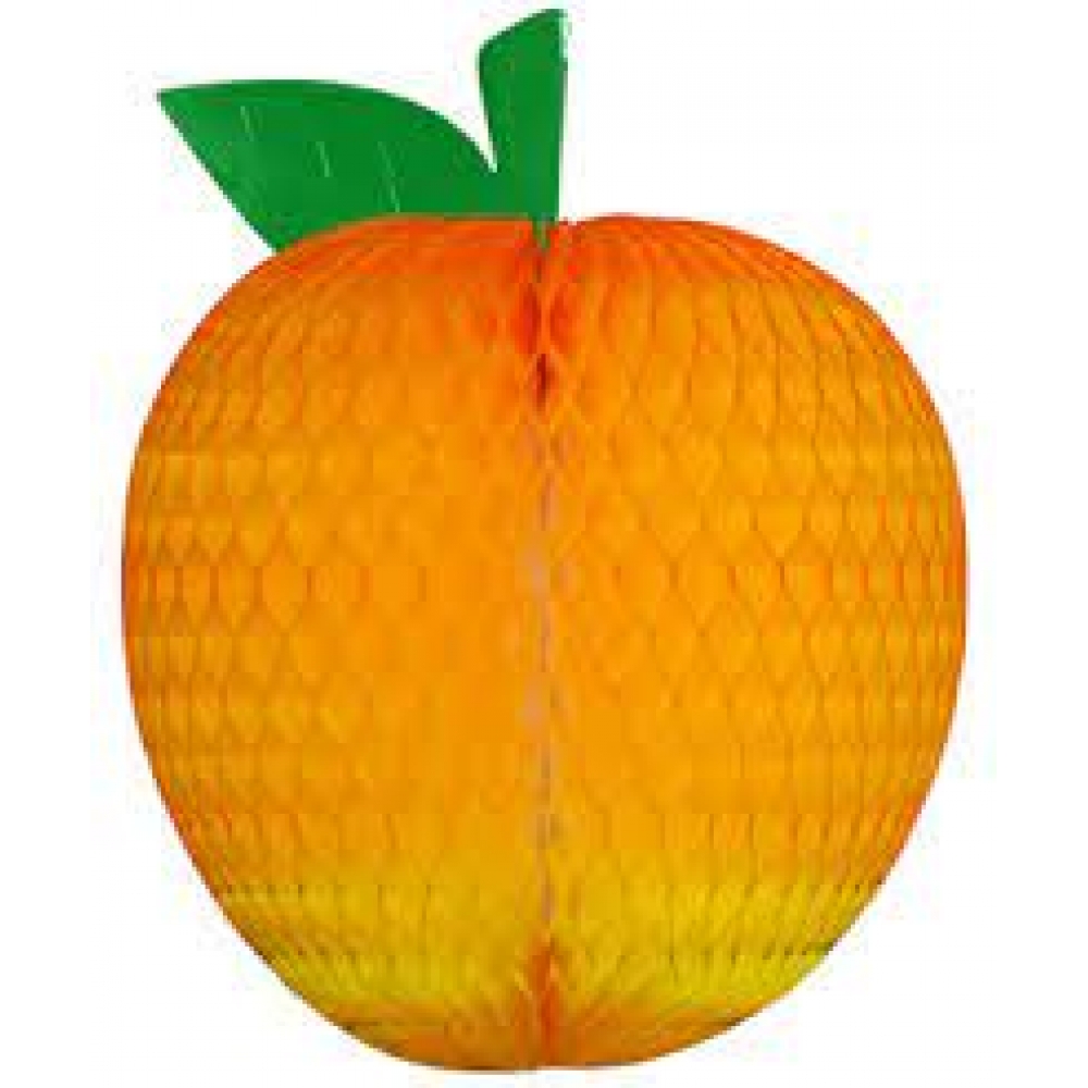 Laranja de Papel 220mm Girotoy - Decoração de papel