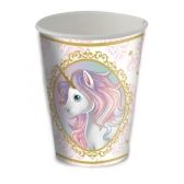 Copo de Papel Unicórnio 200ml c/8 Festcolor - Temas Infantis