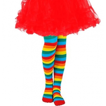 Meia Calça Infantil Listrada Emilia