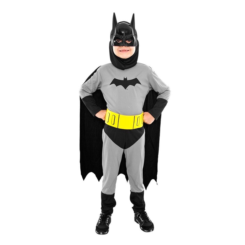 Fantasia Batman Std Infantil Sulamericana - Infantis