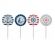 Toppers Para Doces e Salgados Marinheiro c/8 Junco - Temas Infantis