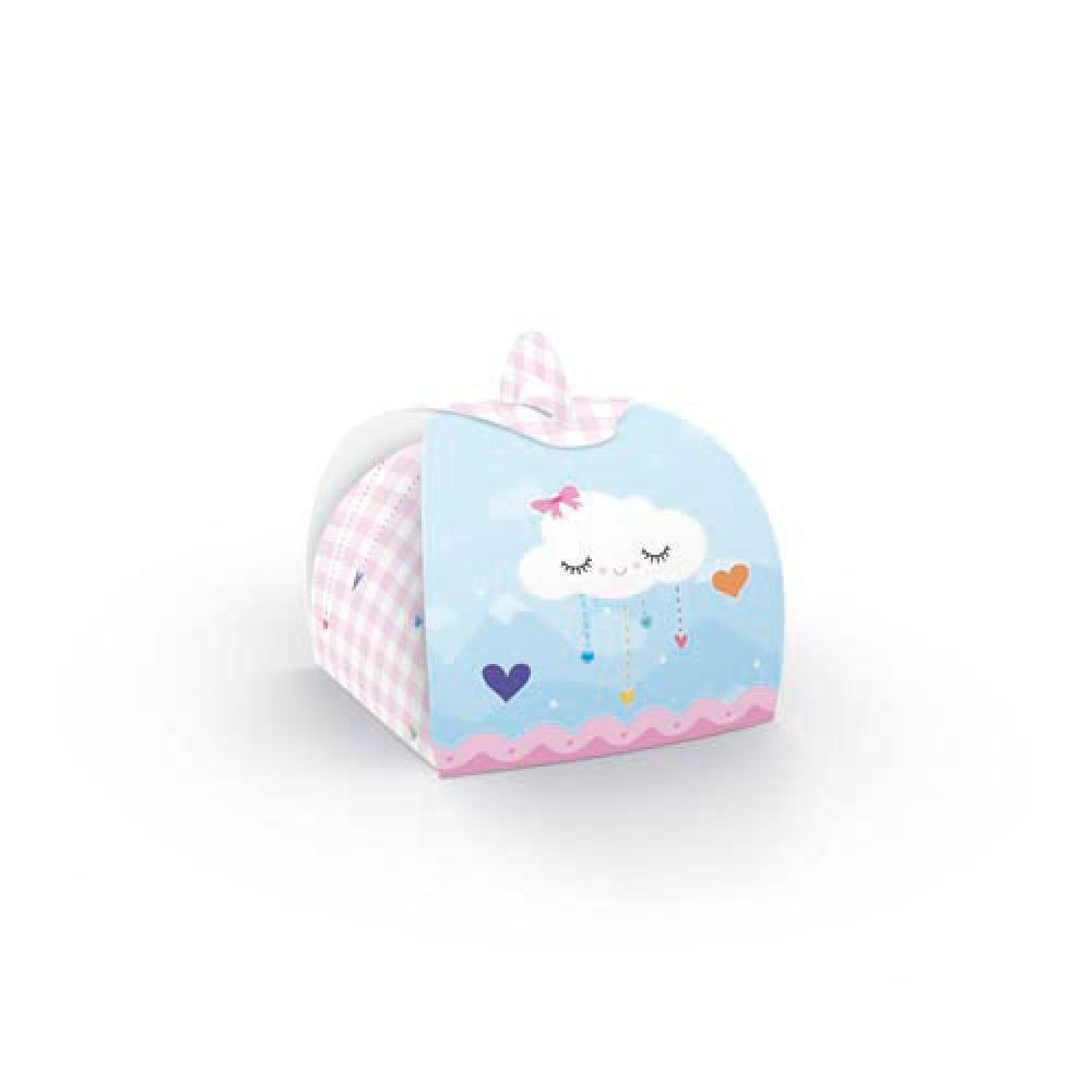 Caixa Valise Bem Casado Chuva de Amor c/12 Junco - Temas Infantis