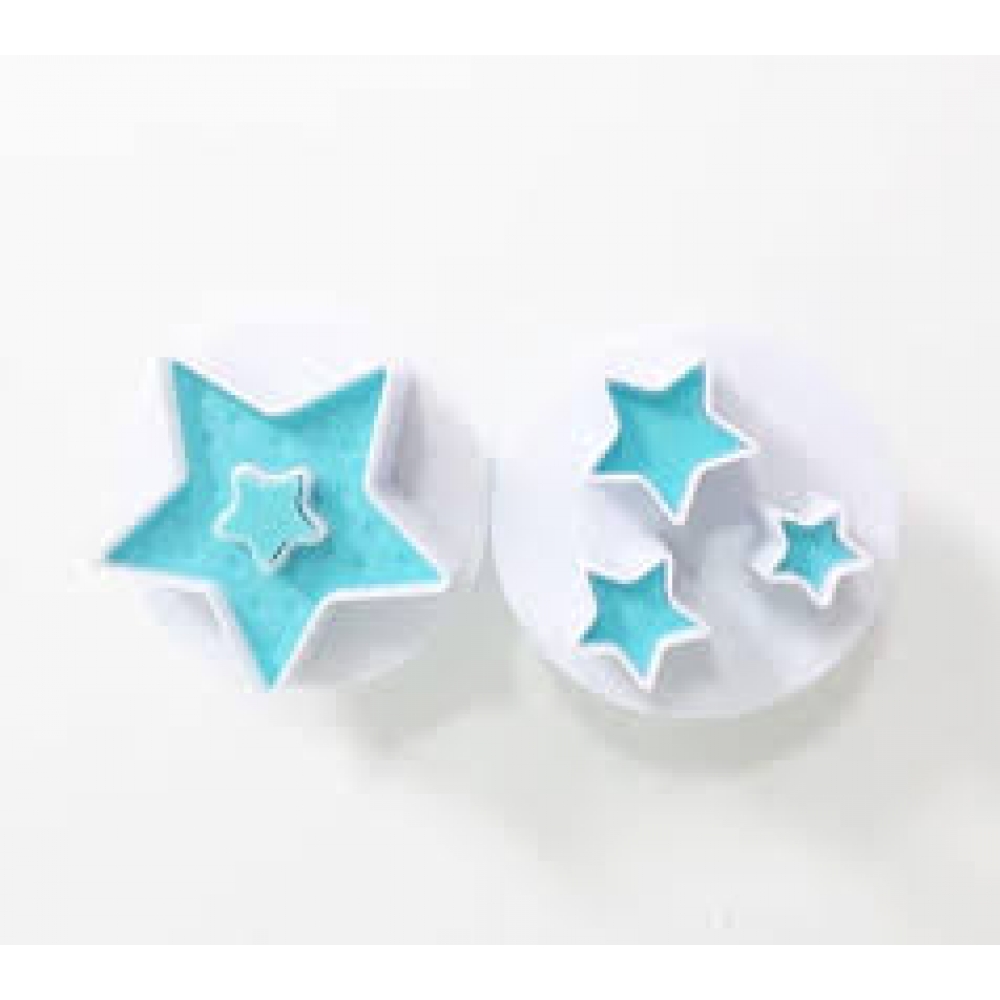 Kit Cortador Ejetor Estrela c/2 - Confeitaria