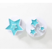 Kit Cortador Ejetor Estrela c/2 - Confeitaria