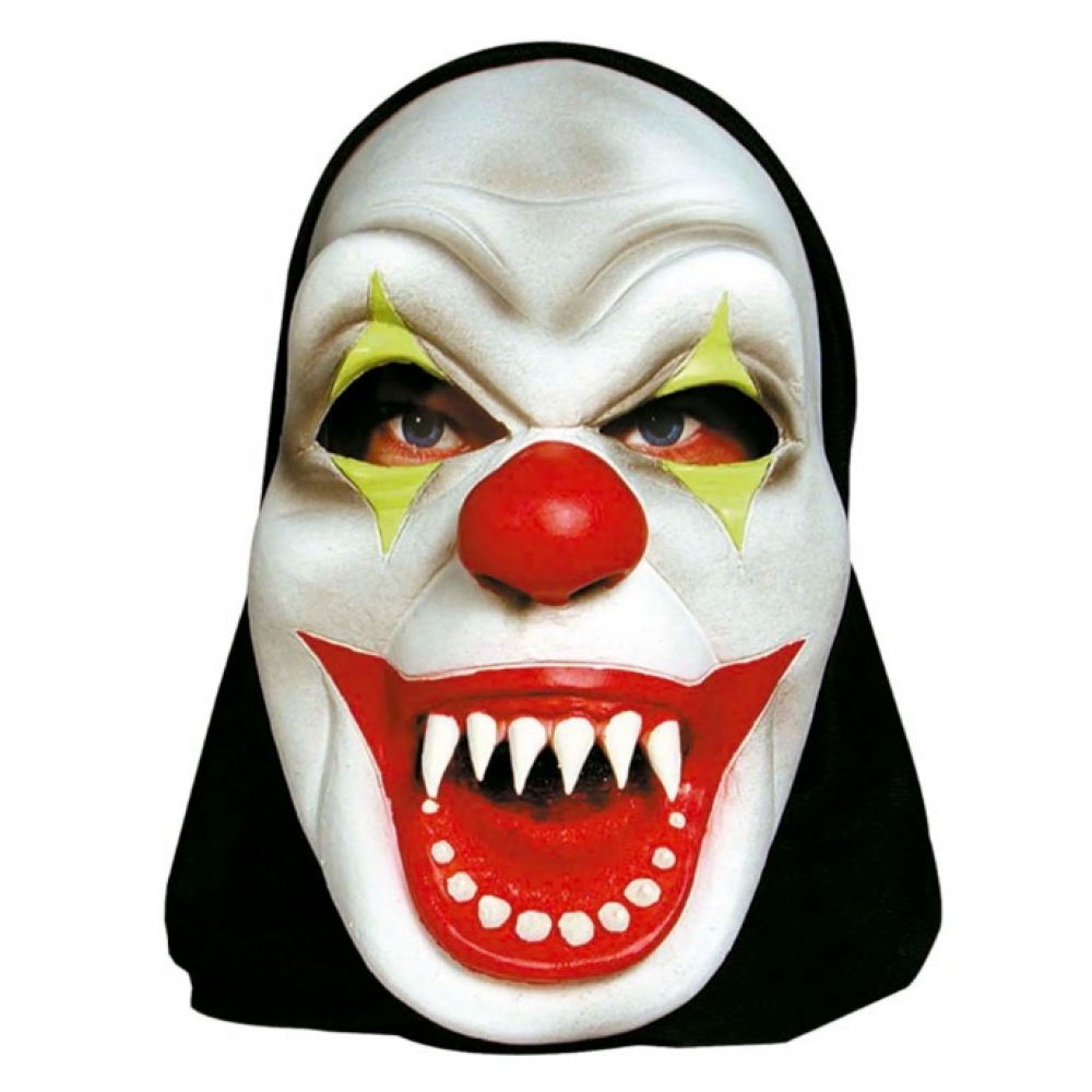 Máscara Látex Palhaço Mau Spook - Máscaras de Terror