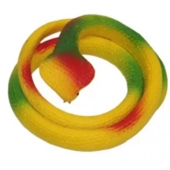 Cobra de Borracha Colorida Importada