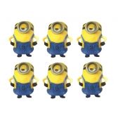 Mini Enfeites Minion Melvin - Meu Malvado Favorito c/6 Piffer - Temas infantis