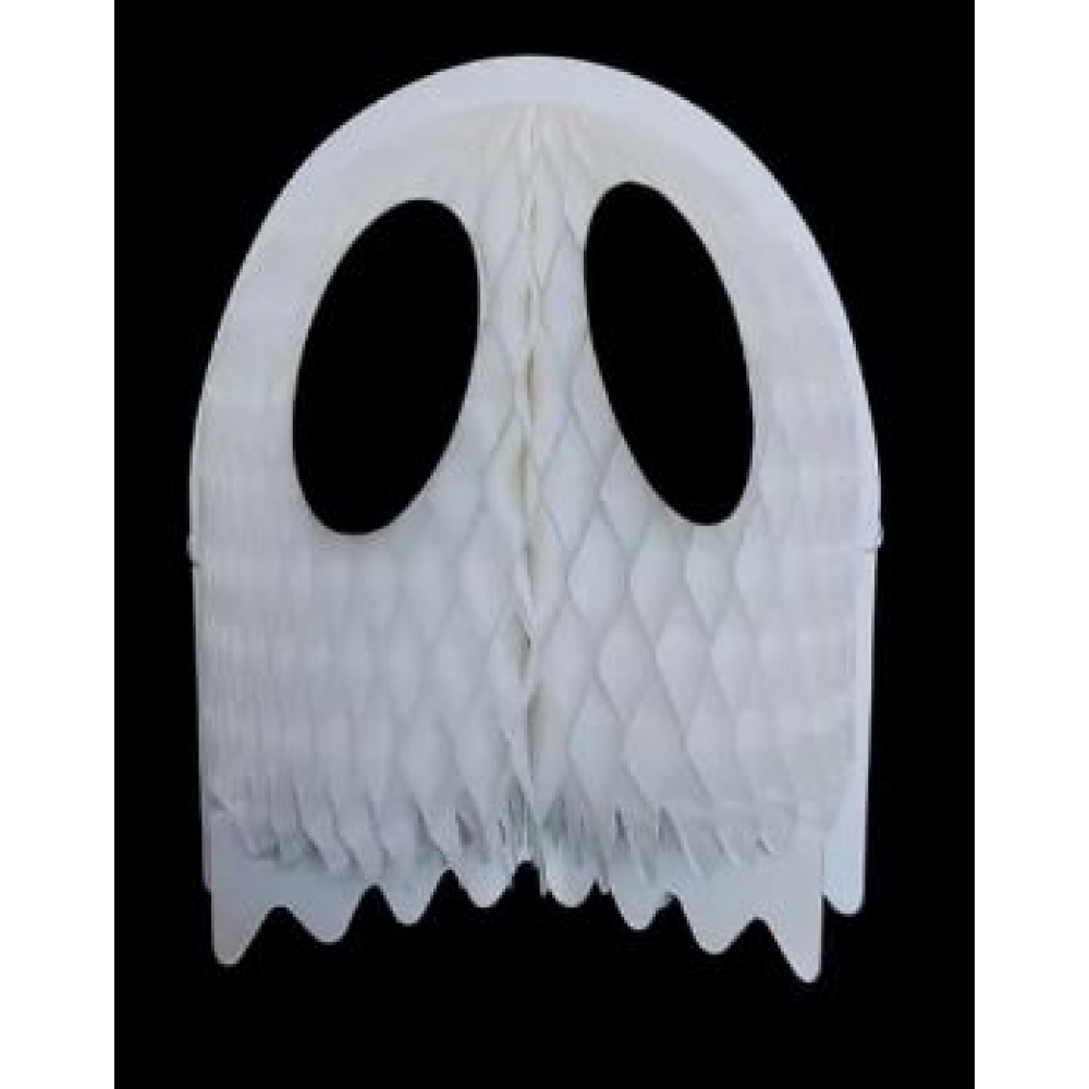 Enfeite Halloween Fantasminha de Papel 20cm Girotoy - Halloween