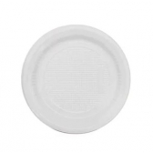 Prato 15cm Biodegradável Branco c/10 Trik Trik - Descartáveis