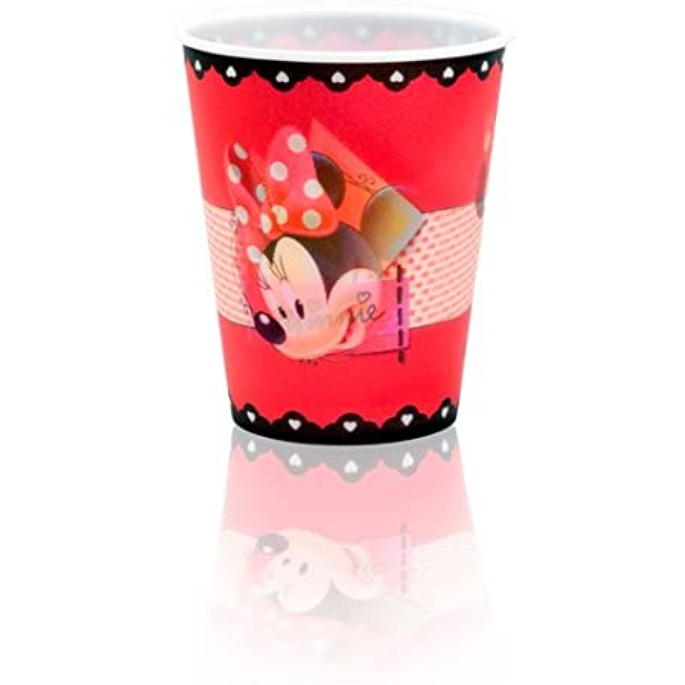 Copo Plástico 350ml Minnie 3D Regina Festas - Temas Infantis