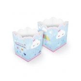 Cachepot Chuva de Amor c/8 Junco - Temas Infantis