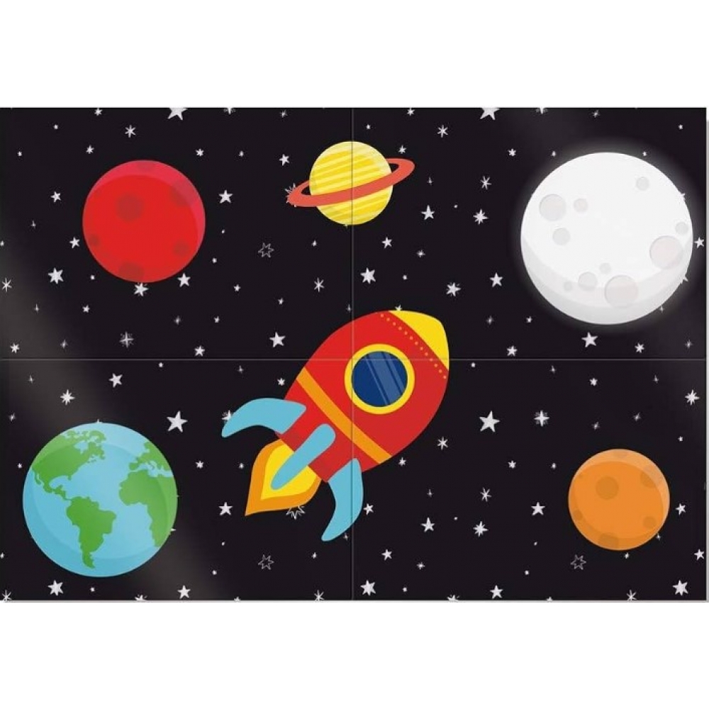 Painel Gigante Astronauta Cromus - Temas Infantis