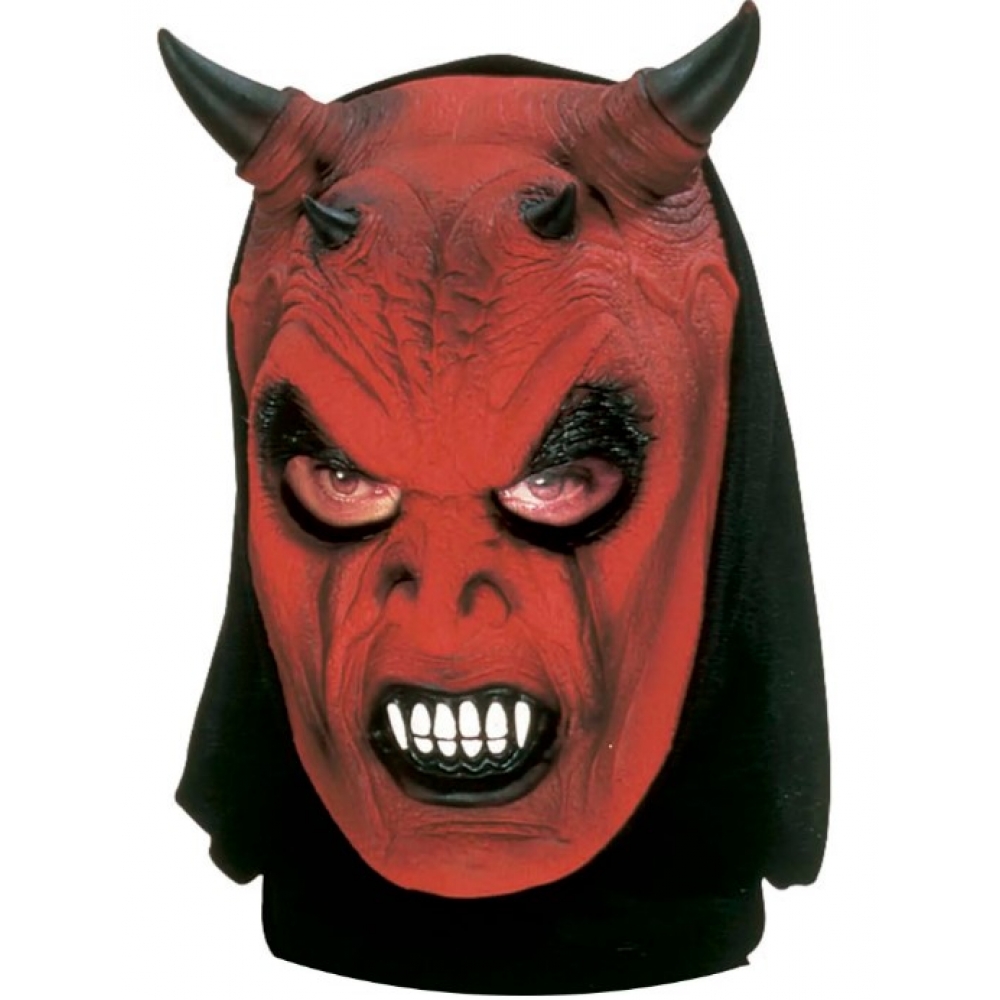 Máscara Diabo II Capuz Spook - Máscaras de Terror