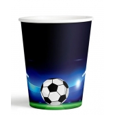 Copo de Papel Futebol 180ml c/8 Junco - Temas Variados