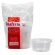 Pote Redondo c/ Tampa 200ml c/24u Prafesta - Descartáveis