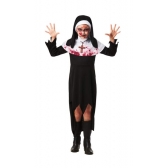 Fantasia Halloween Freira Infantil Super - Fantasias Infantis