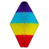 Balão de Papel Oriental Arco Íris 480mm Girotoy - Decoração de papel