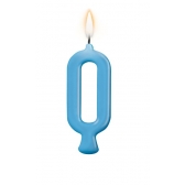 Vela Parabéns Azul Regina Festas - Velas