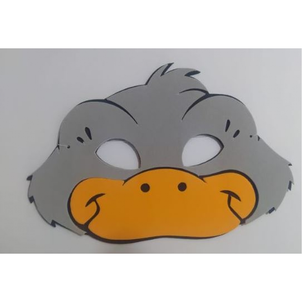 Máscara Avestruz E.V.A Grinfest - Máscaras