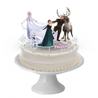 Decoração de Bolo Frozen Disney c/8 Regina Festas