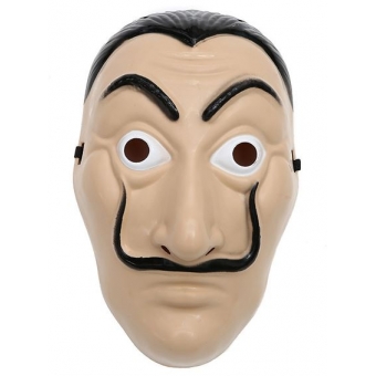 Máscara Plástica Halloween La Casa de Papel