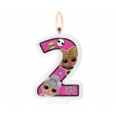 Vela Numeral Lol Surprise Regina Festas - Temas Infantis