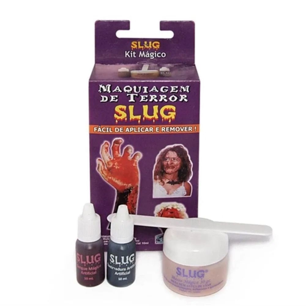 Kit Maquiagem de Terror Slug - Maquiagem de Terror