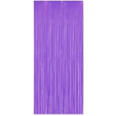 Cortina de Ráfia Fosca Roxa 1m x 2m - Decoração de Festas