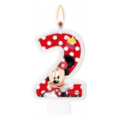 Vela Numeral Red Minnie Regina Festas - Temas Infantis